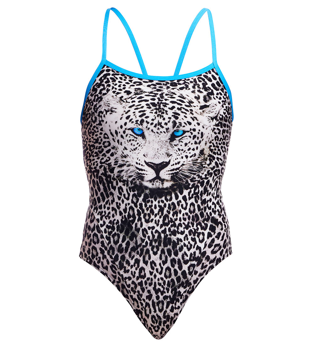Funkita Swimsuit - Single Strap - UV50+ - White Walker