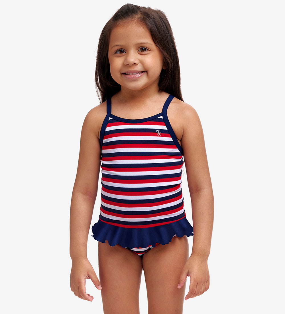 Funkita Sundföt - Belt Frill - UV50+ - Riviera