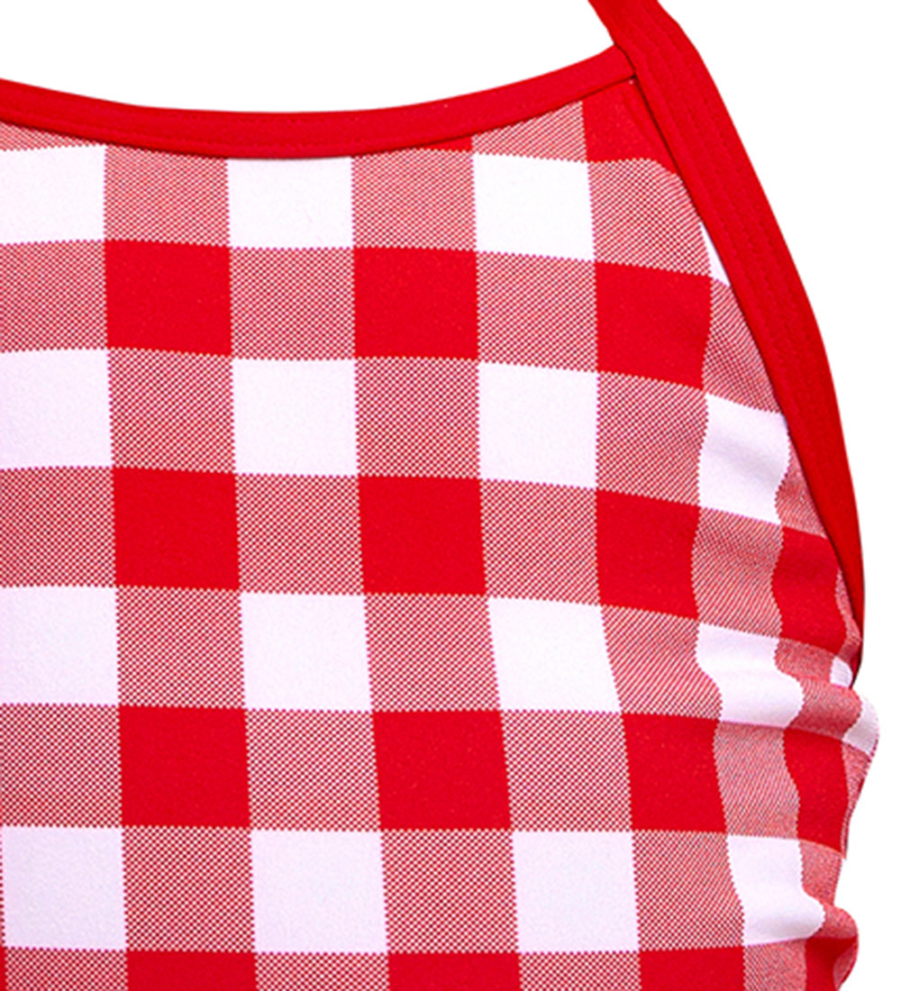 Funkita Swimsuit - Printed - UV50+ - Red Checker