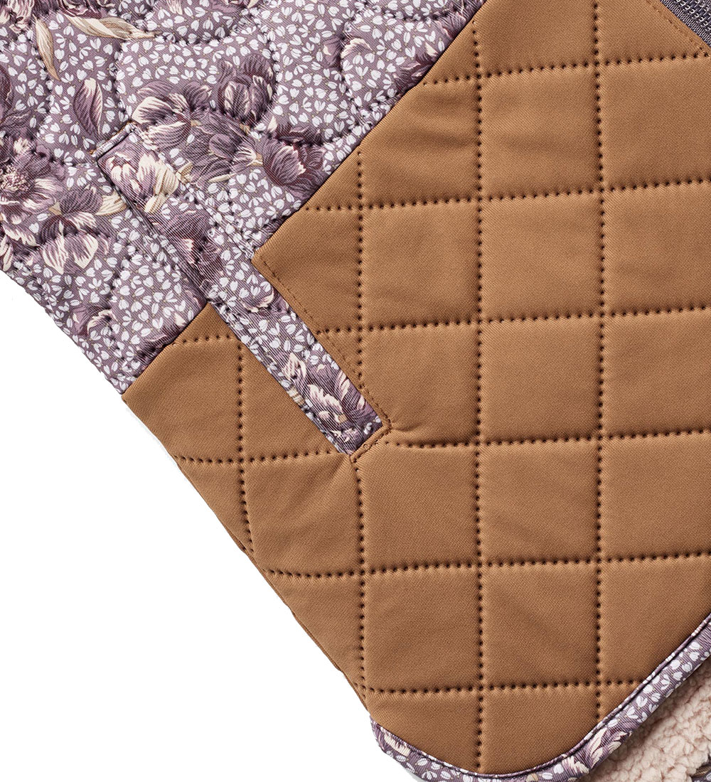 Wheat Thermo Jacket w. Lining - Hadis - Lilac Tulips