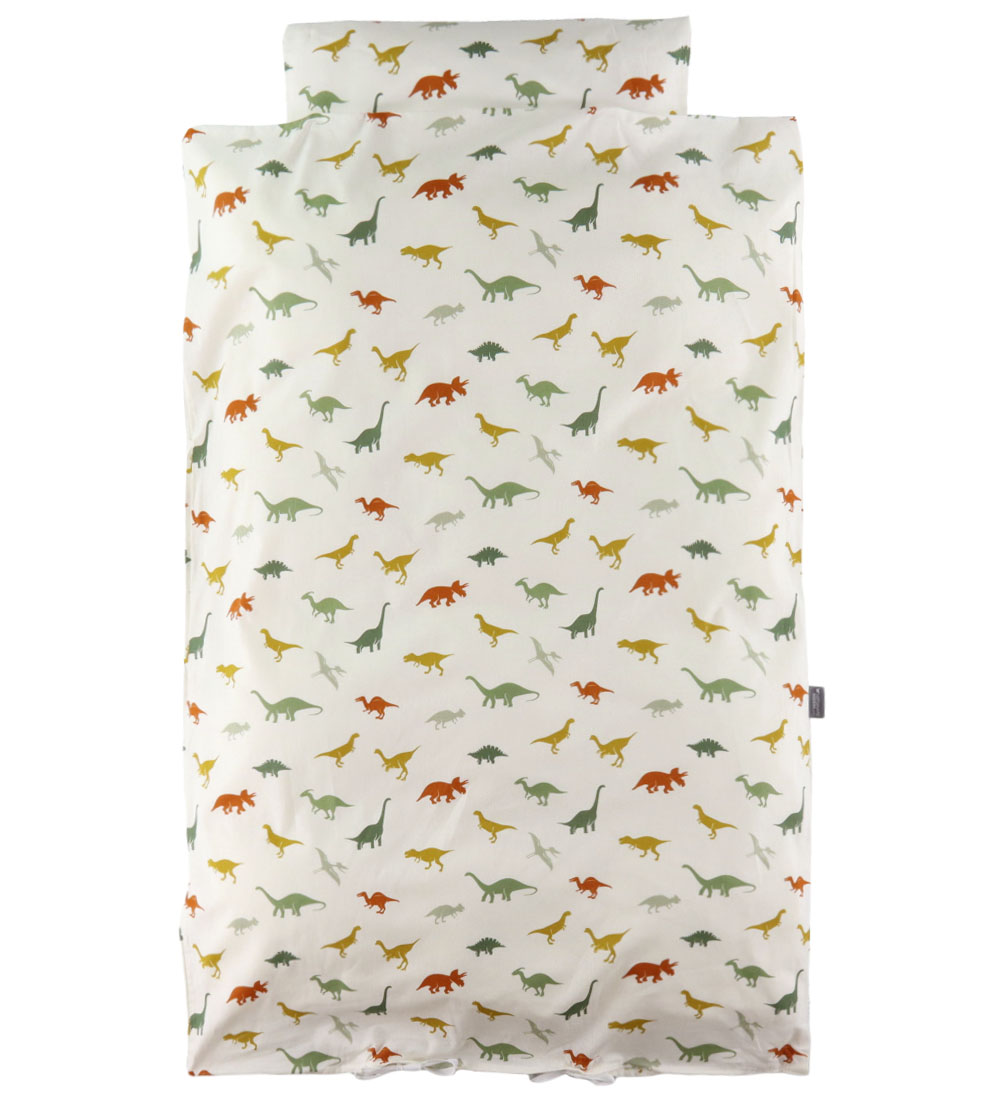Nørgaard Madsens Bedding - Baby - White w.Dino