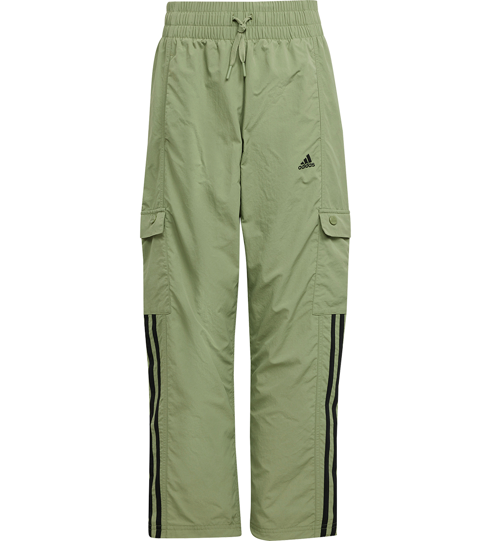 adidas Performance Byxor - J Jam Wv Crg Pn - Grön