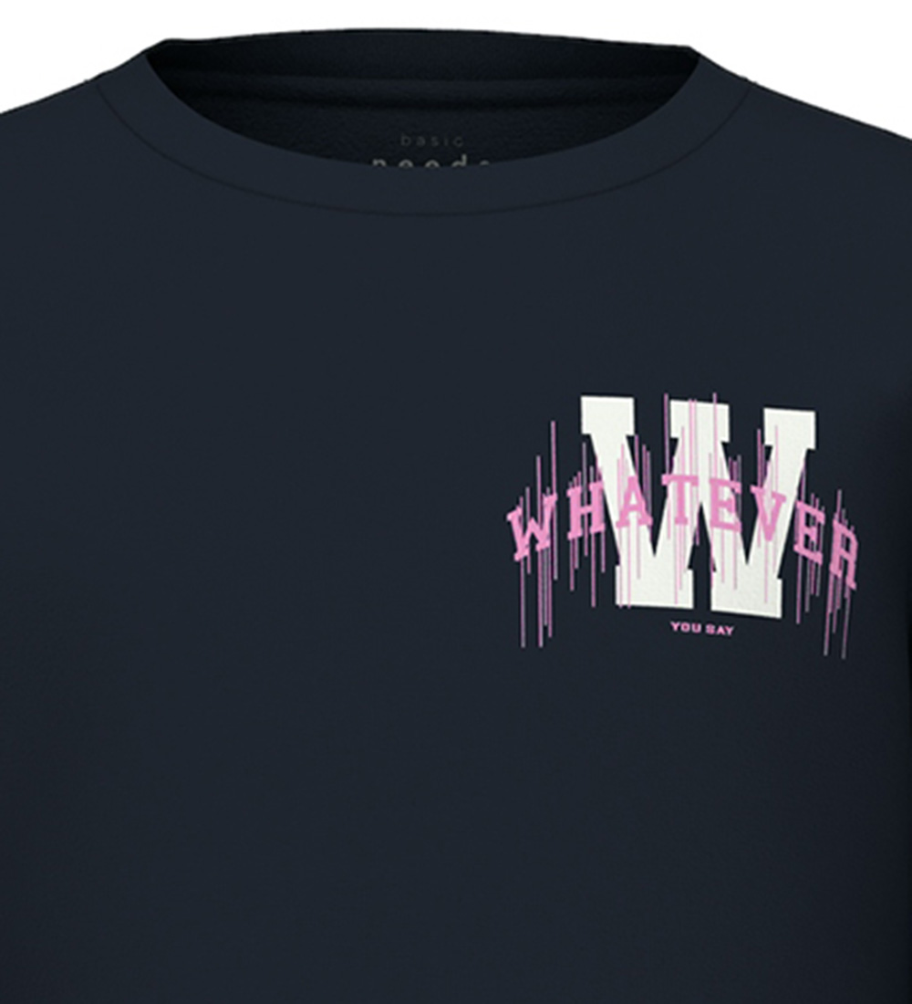 Name It Blouse - NkfVix - Dark Sapphire/Whatever