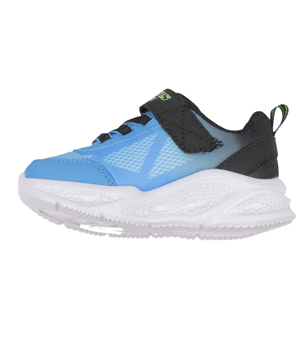 Skechers Shoes w. Light - Krendox - Black/Blue
