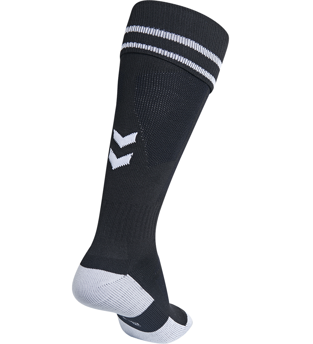Hummel Fotbollsstrumpor - Element - Svart/Vit