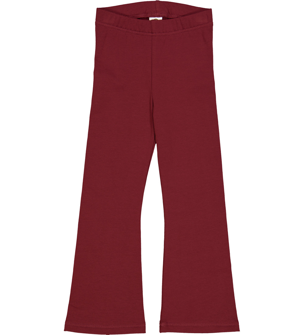 Müsli Trousers - Cozy Me Sweat Flared - Cabernet