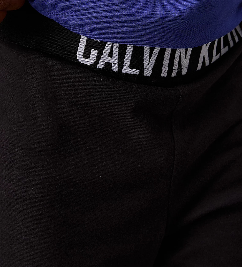 Calvin Klein Pyjama Set - Blue/Black w. White
