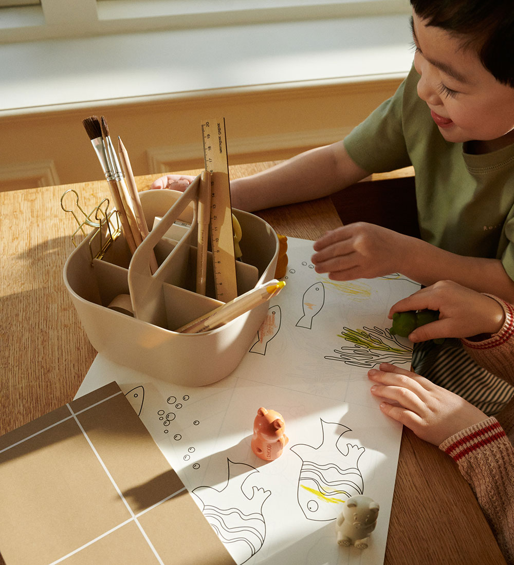 Liewood Storage Box - 14x17x17 cm - May - Sandy