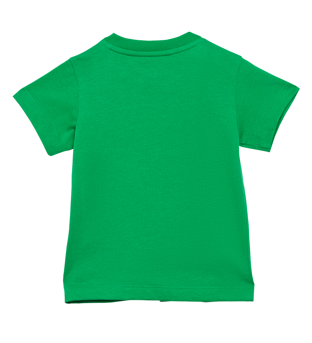 adidas Originals T-shirt - Trefoil - Green/White