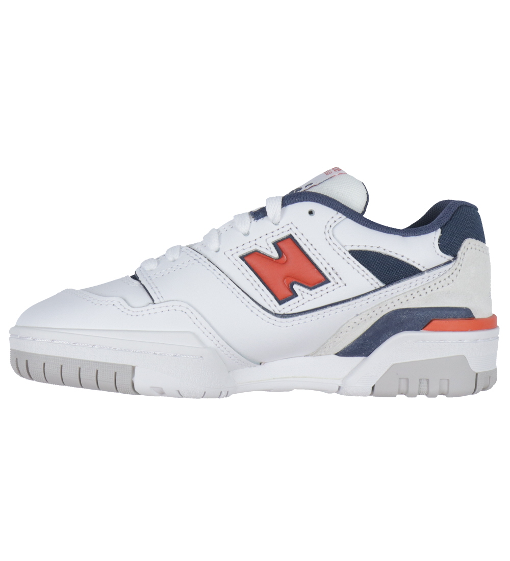 New Balance Shoe - 550 - White/True Red