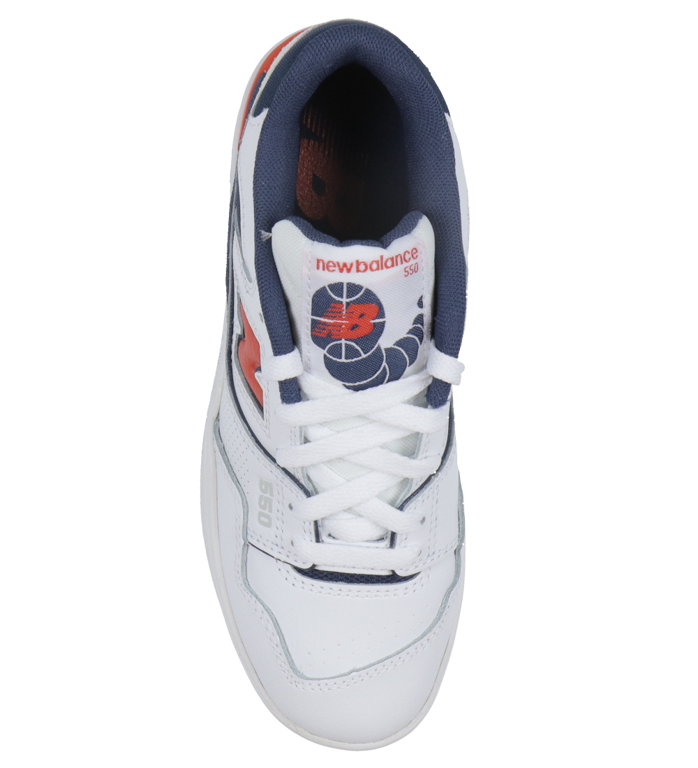 New Balance Shoe - 550 - White/True Red