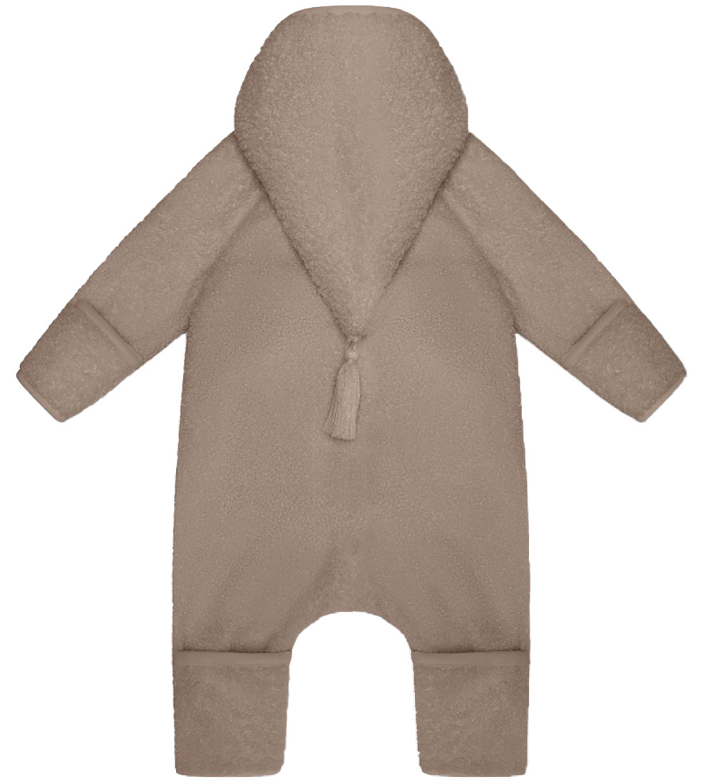 Mini A Ture Flísgalli - Teddy - MatAdel - Grey Brown