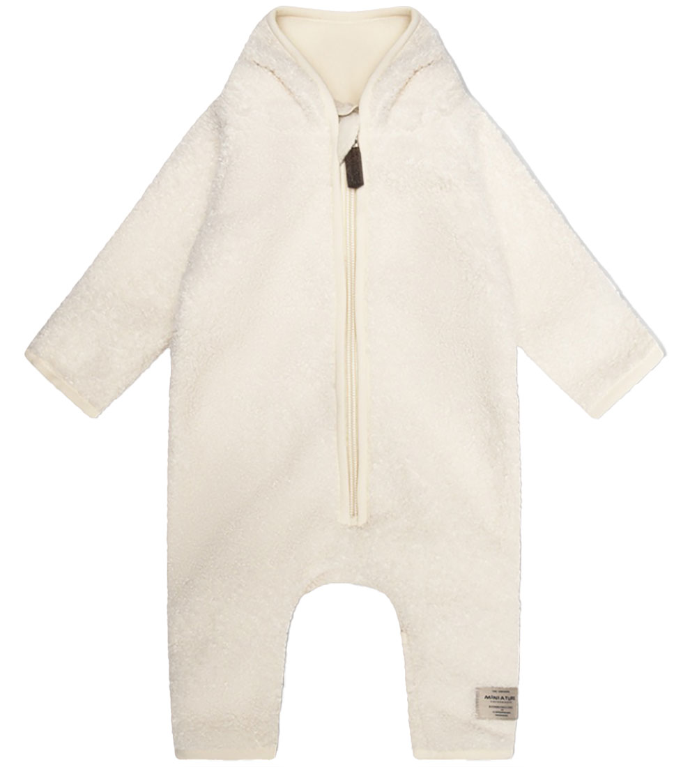 Mini A Ture Flísgalli - Teddy - MatAdel - Angora Cream