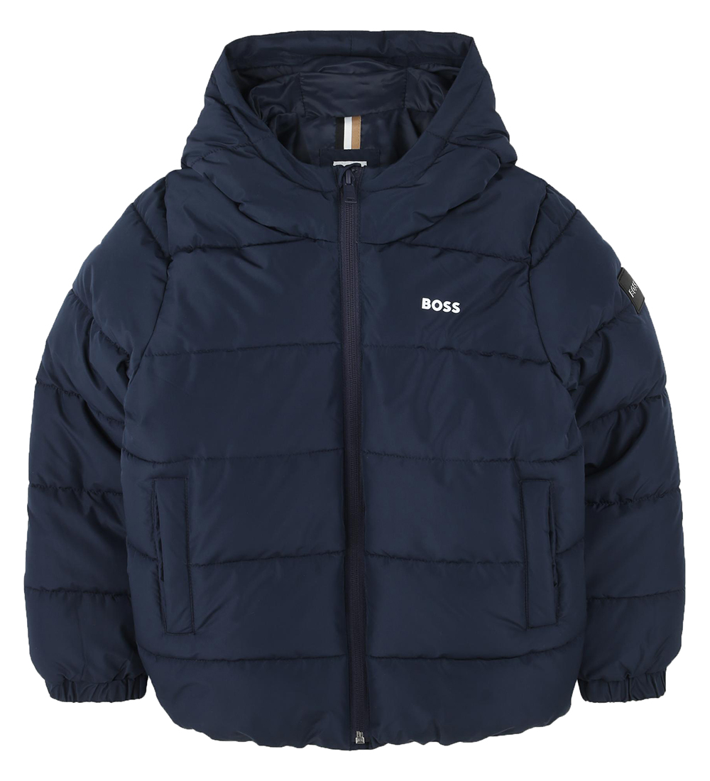 BOSS Puffer Jacket - Navy