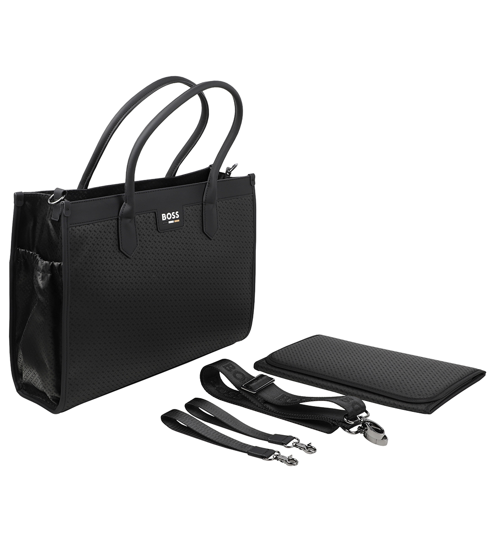 BOSS Changing Bag - Black w. Pattern