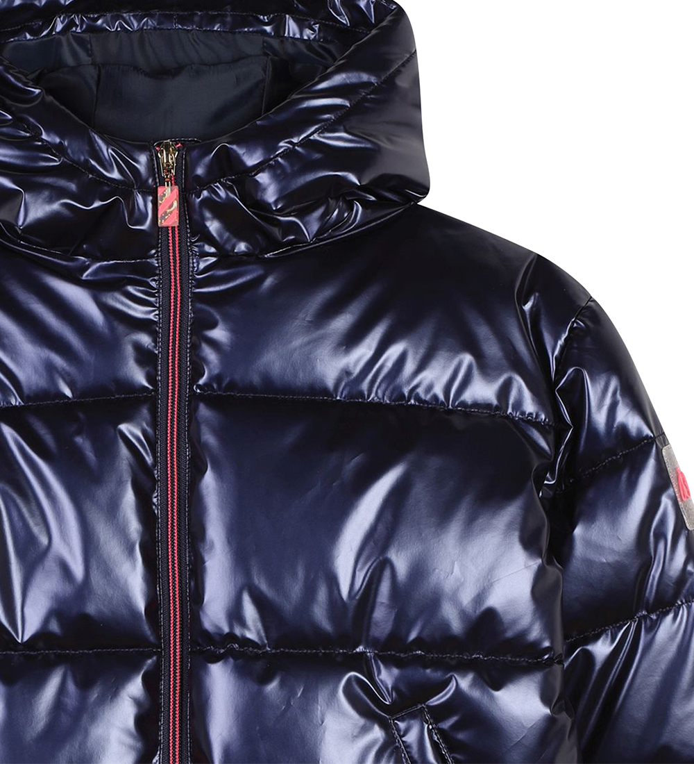 Billieblush Puffer Jacket - Pouf - Navy