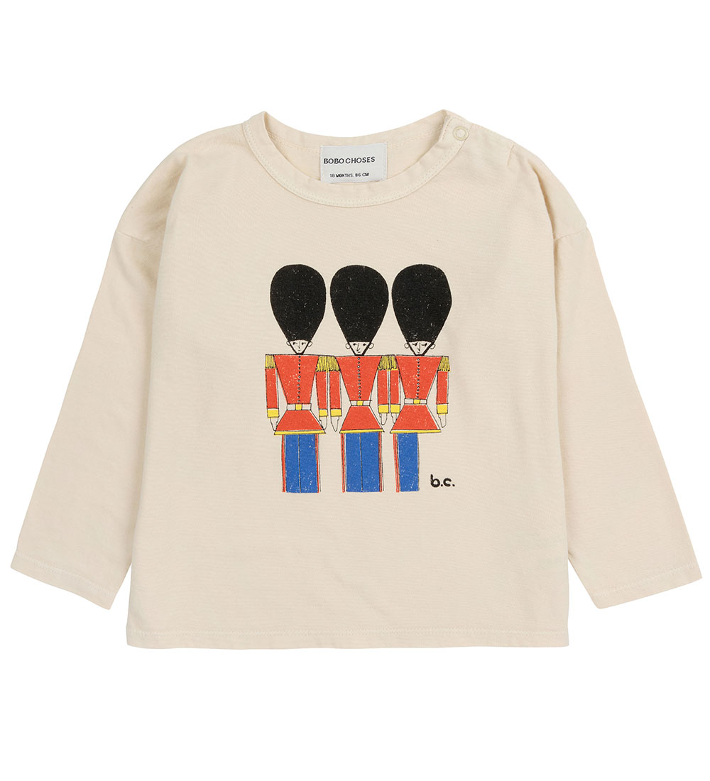 Bobo Choses Blouse - Little Tin Soldiers - Off White