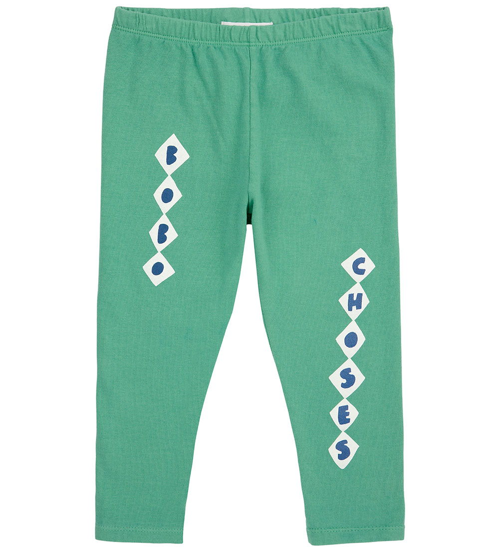 Bobo Choses Leggingsit - Timantit - Vihreä