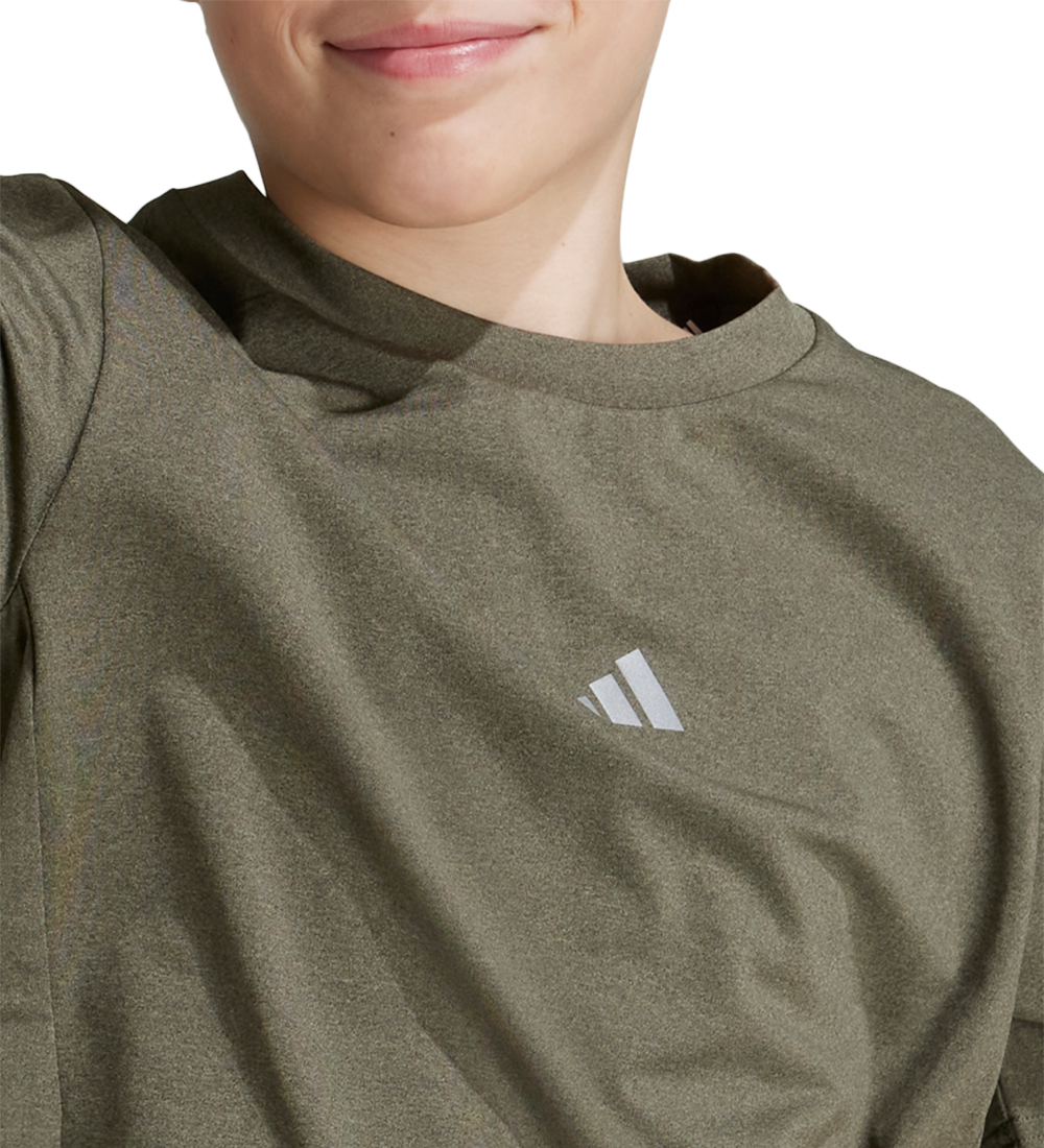 adidas Performance Stuttermabolur - J Hea - Grænt