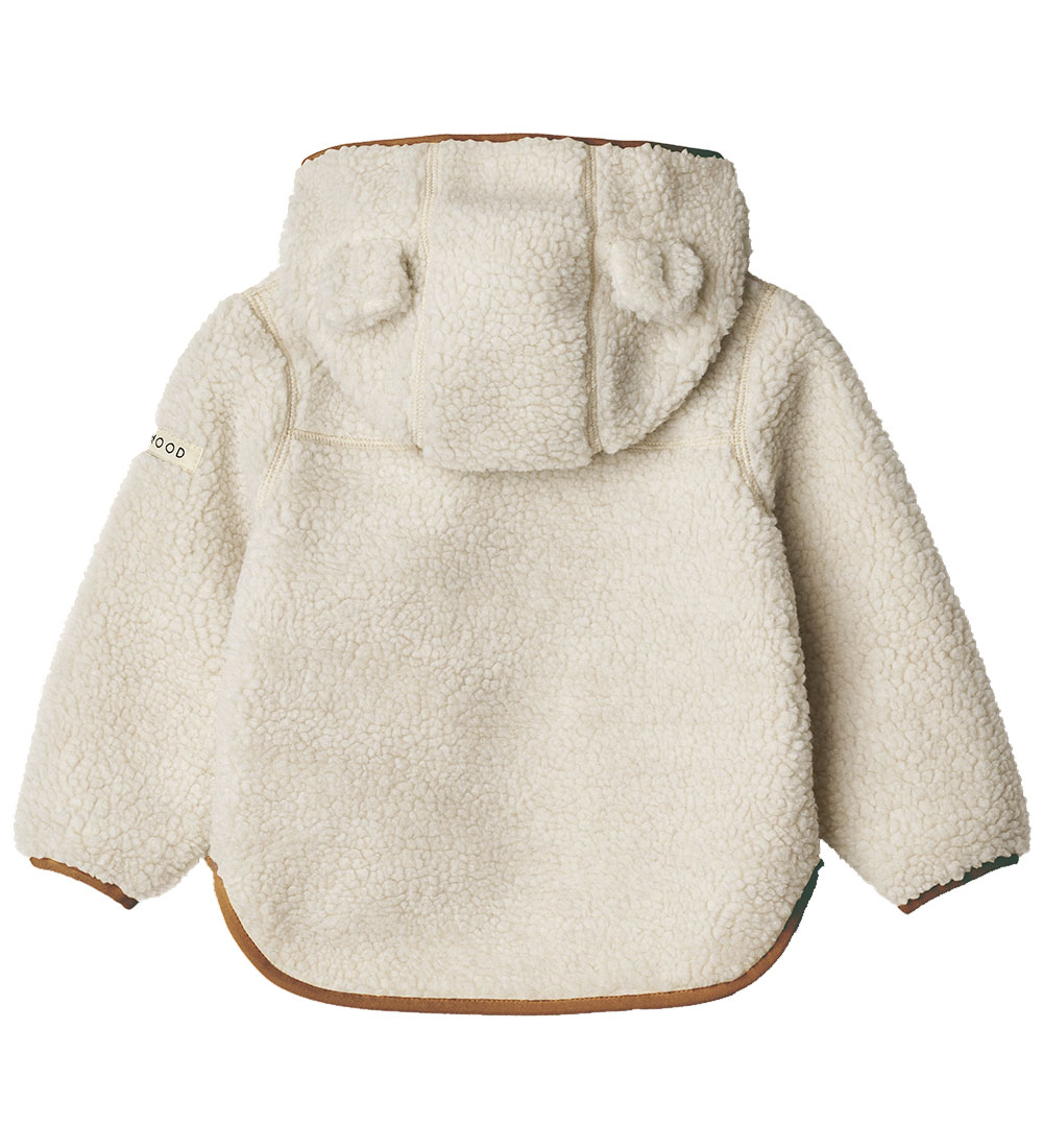 Liewood Fleece Jacket - Mara - Sandy/Golden Caramel Mix