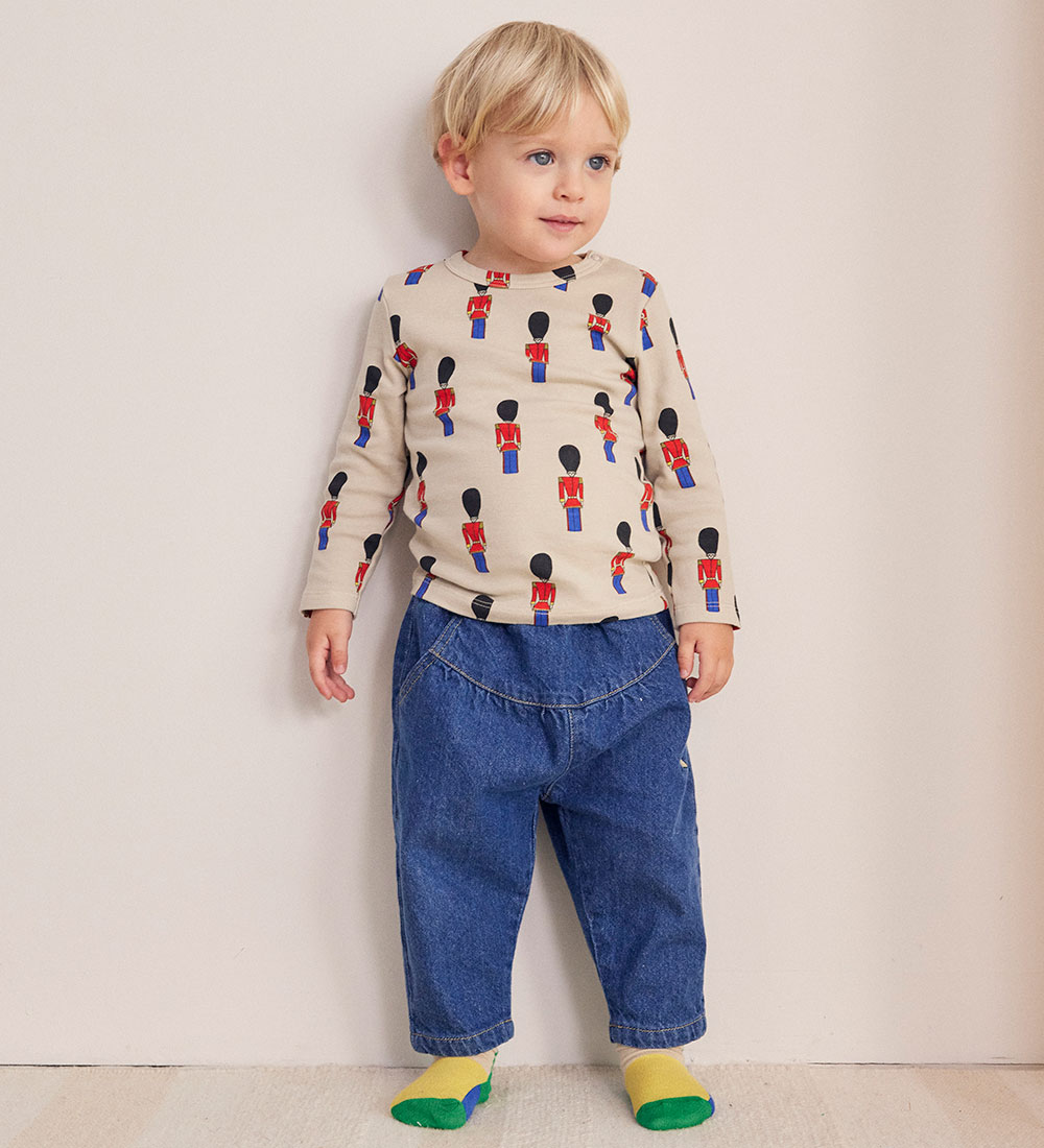 Bobo Choses Blouse - Little Tin Soldiers - Off White
