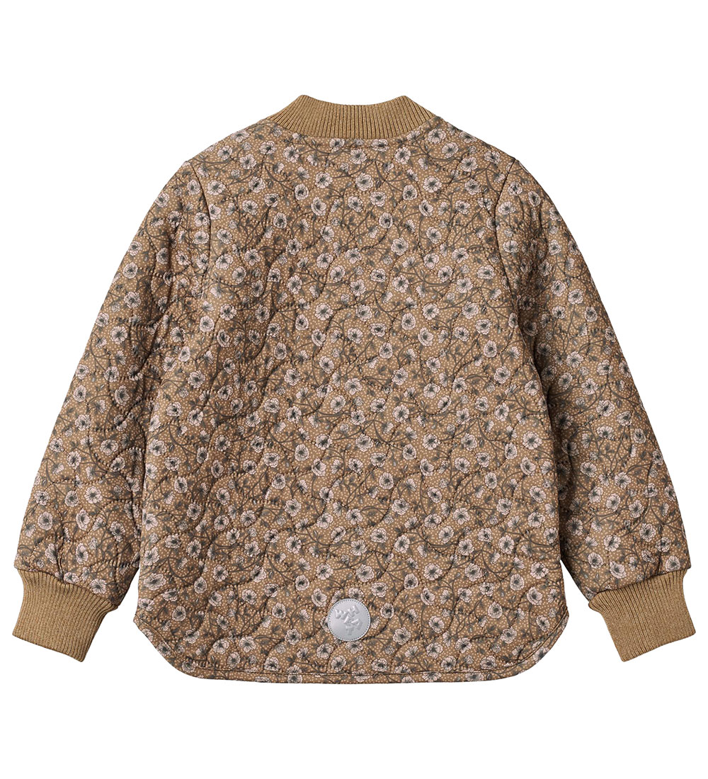 Wheat Thermo Jacket - Loui - Caramel Anemones