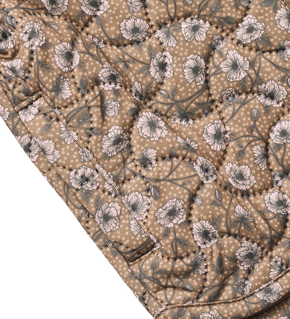 Wheat Thermo Jacket - Loui - Caramel Anemones