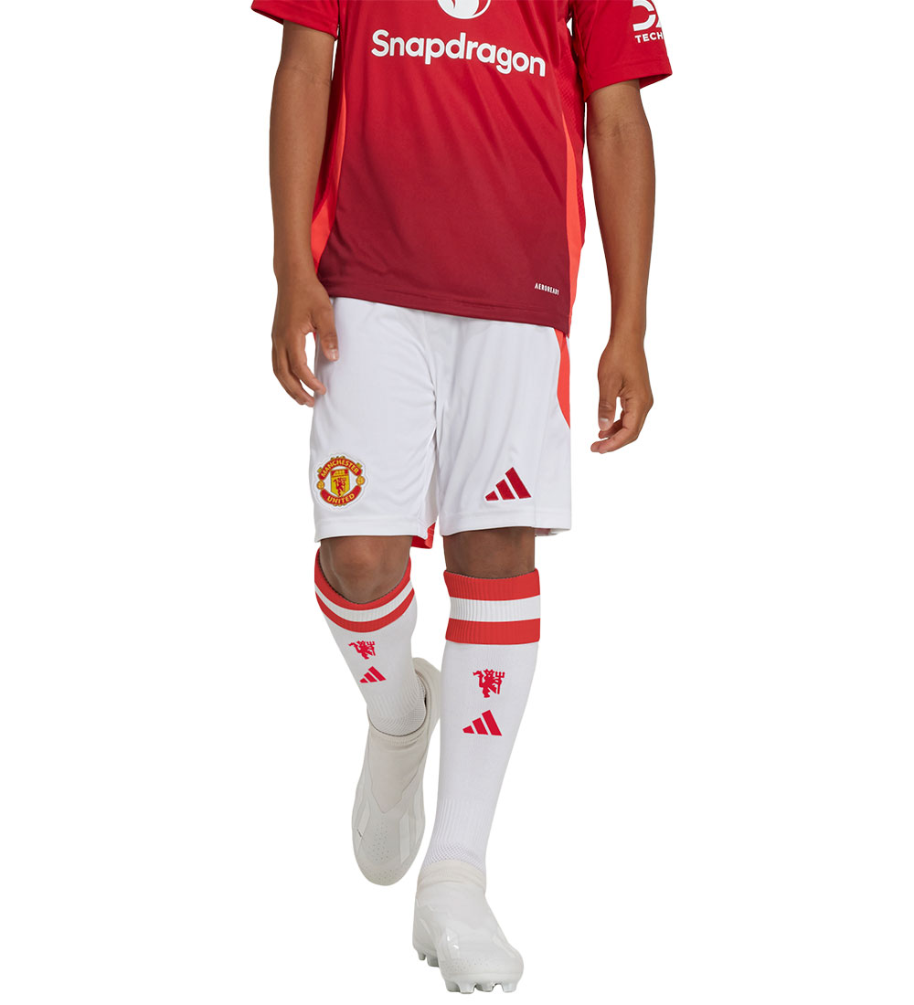 Shorts adidas Performance - Mufc H Sho Y - Blanc