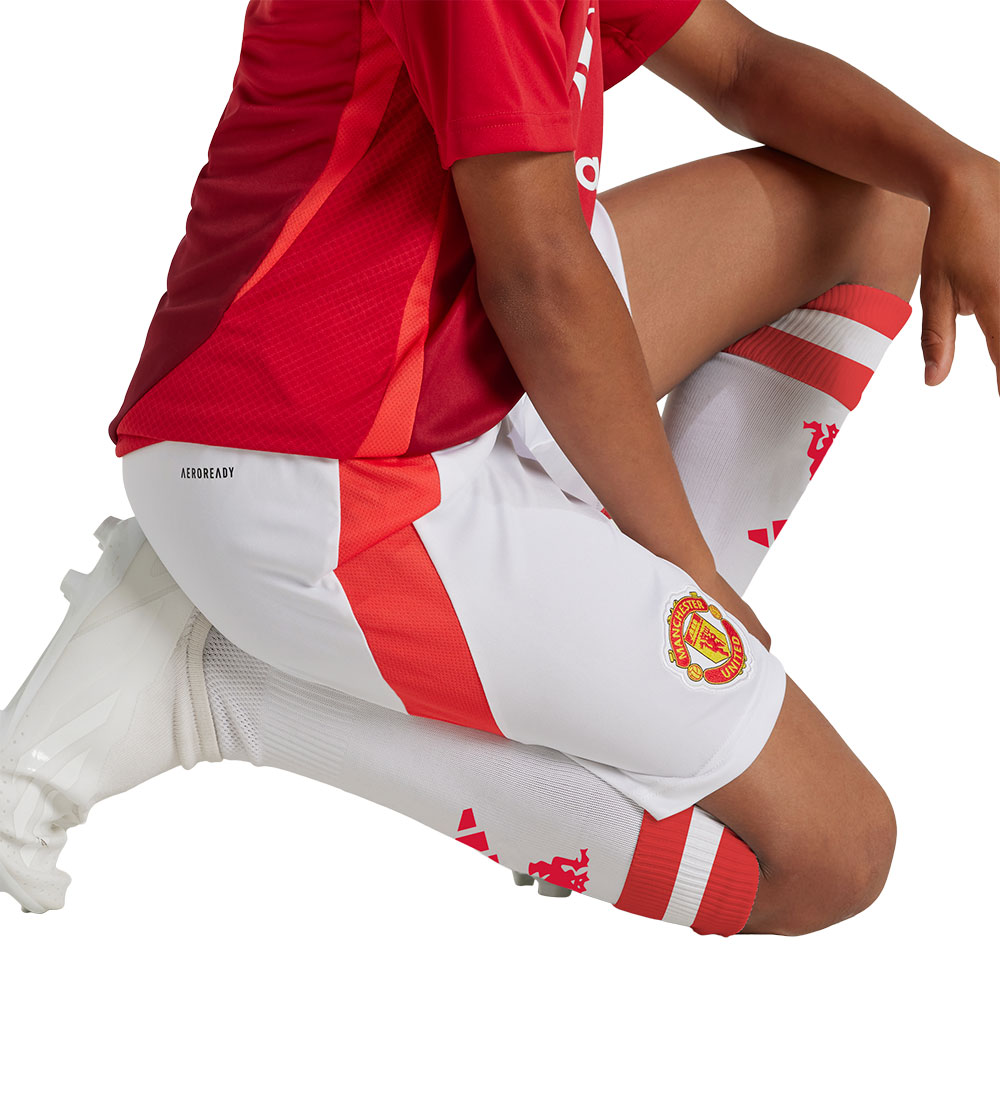 Shorts adidas Performance - Mufc H Sho Y - Blanc