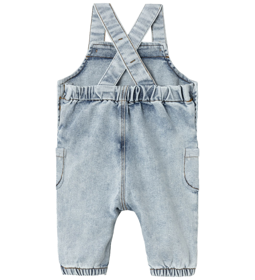 Lil' Atelier Overalls - NbfSaga - Light Blue Denim