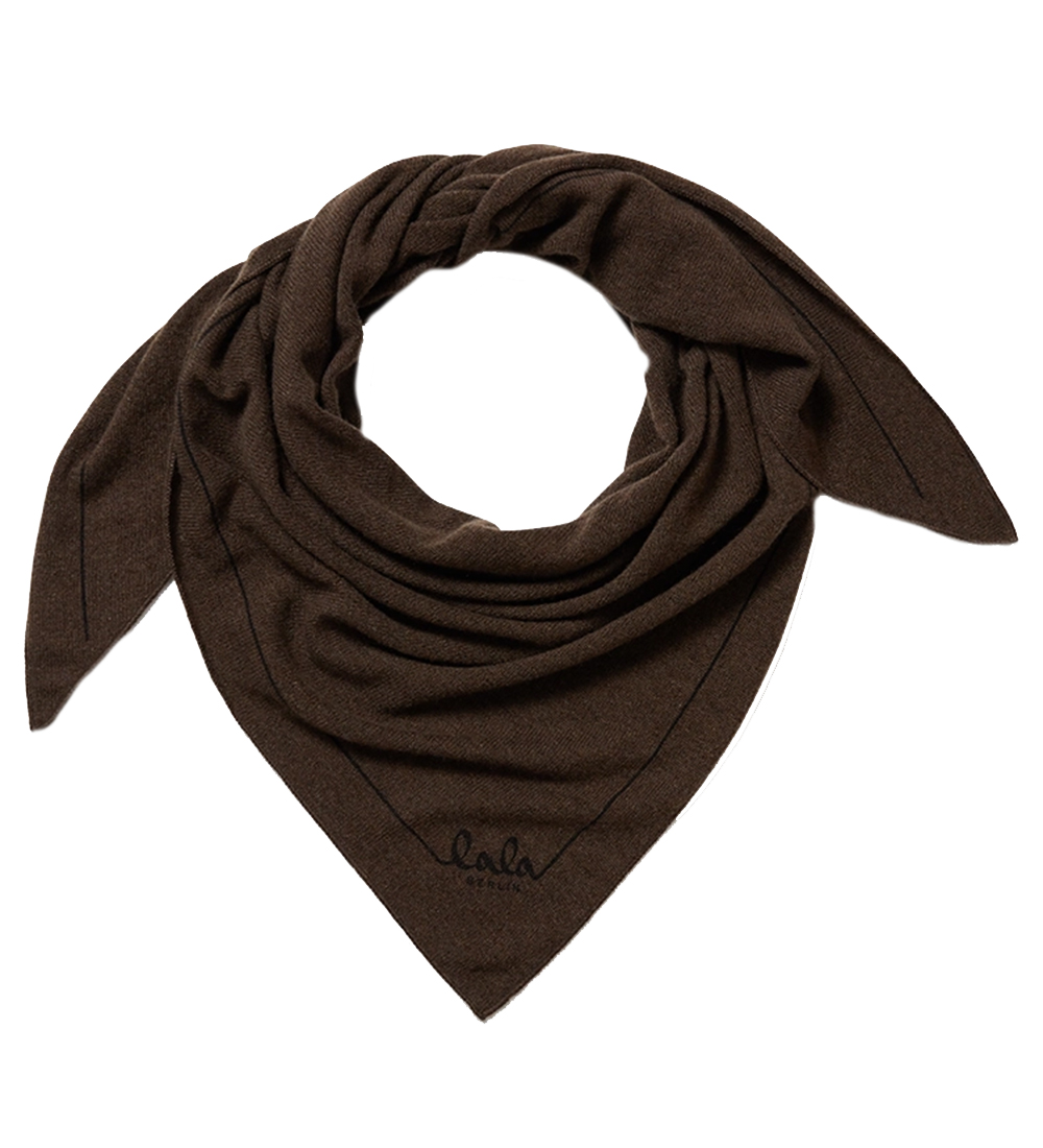 Lala Berlin Schal - 162x85 - Dreieck Solid M - Scricciolo