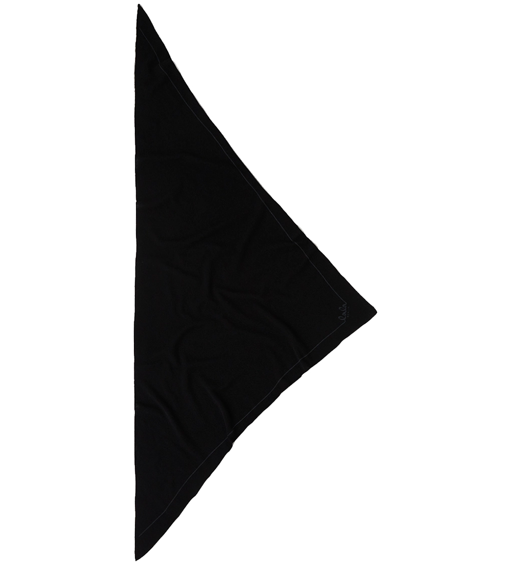 Écharpe Lala Berlin - 162x85 - Triangle Solid M - Noir