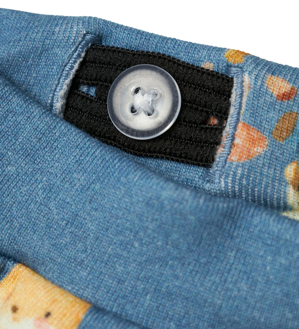 Name It Trousers - NbmLox - Coronet Blue/Melange