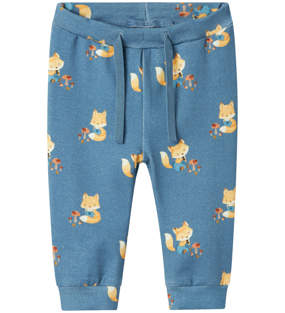 Name It Trousers - NbmLox - Coronet Blue/Melange