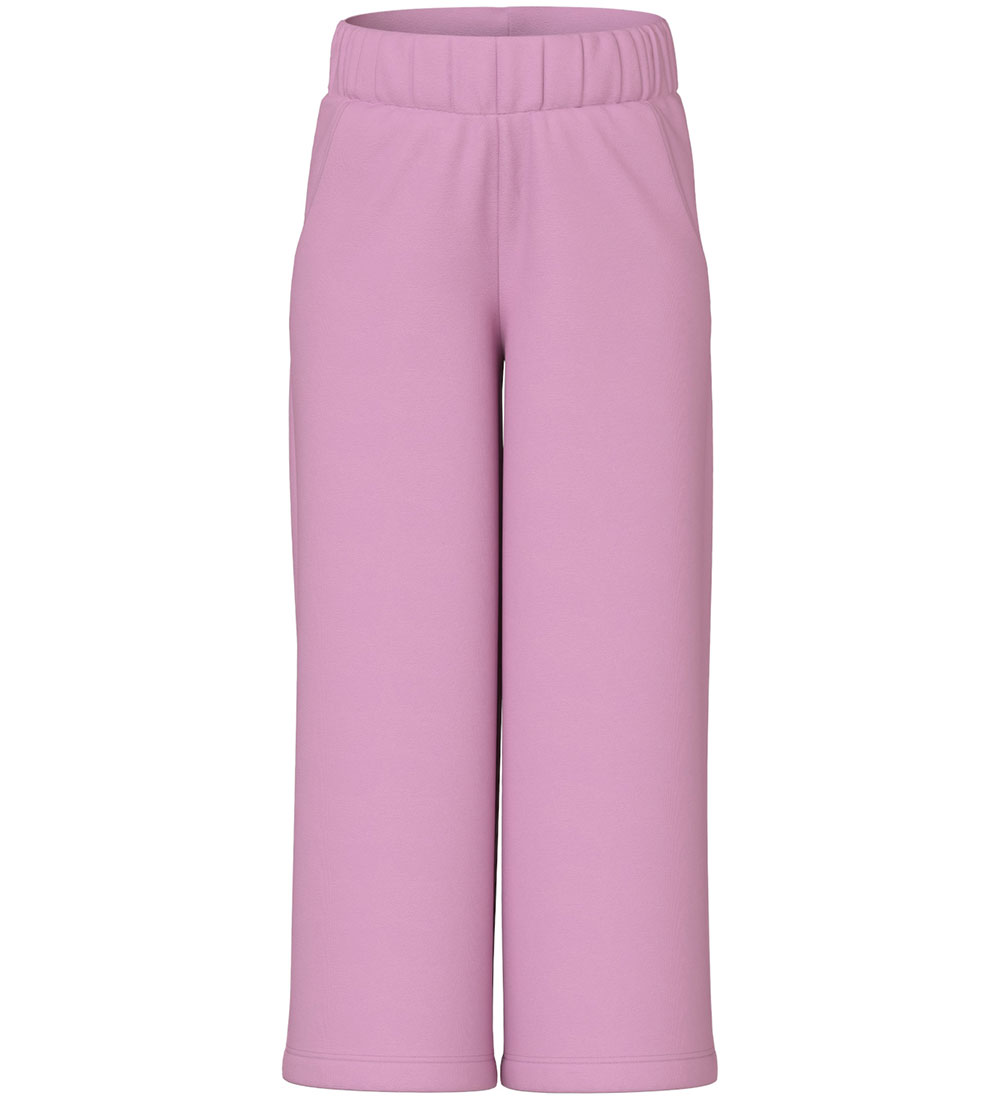 Name It Sweatpants - Wide - NkfVanita - Pastel Lavender