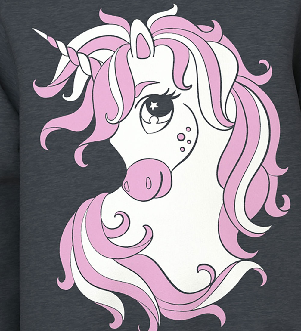 Name It Peysa - NmfVeda - Dark Sapphire/Sætur Unicorn