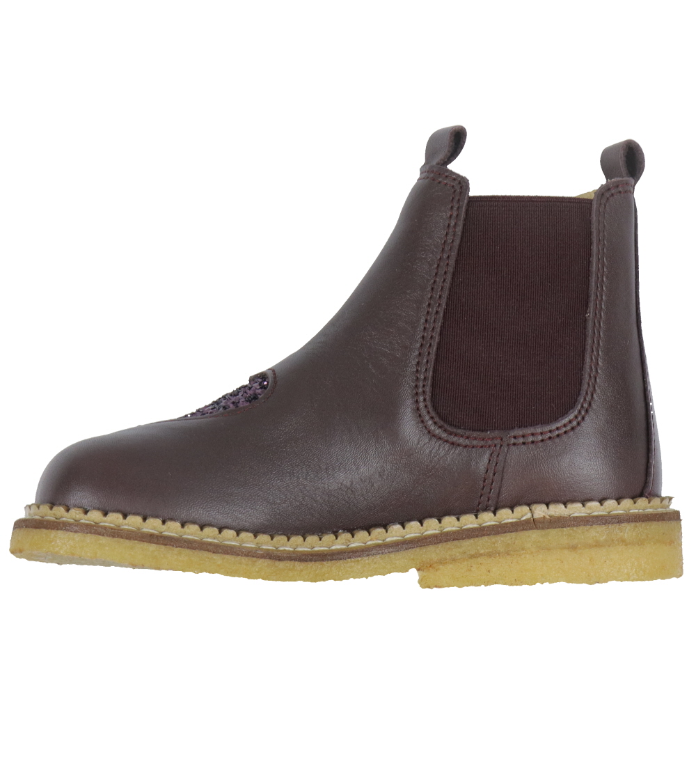 Angulus Boots - Chelsea - Aubergine/Table