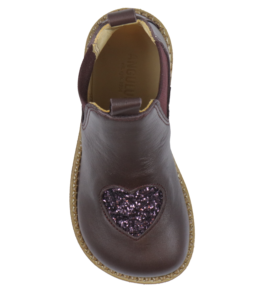 Angulus Boots - Chelsea - Aubergine/Table