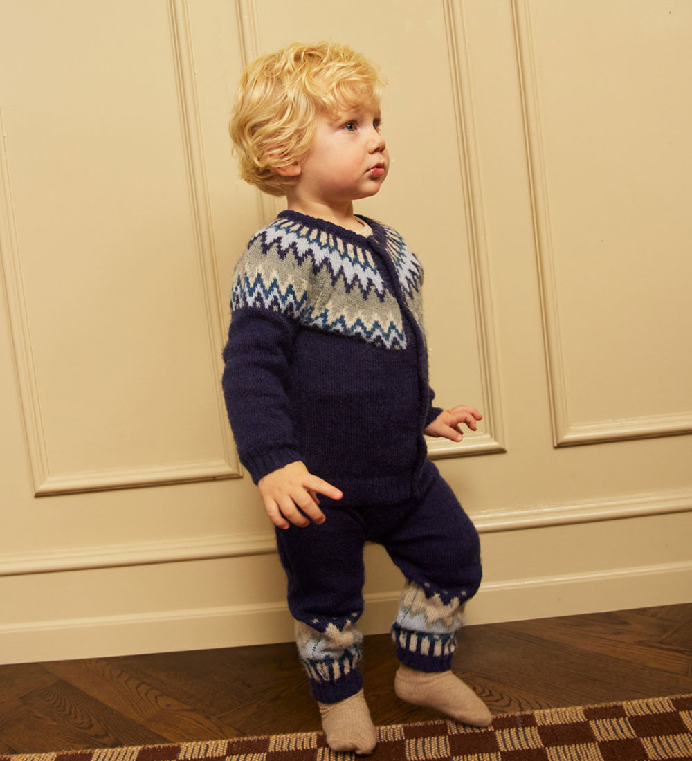 Molo Cardigan - Wool - Bay - Blues