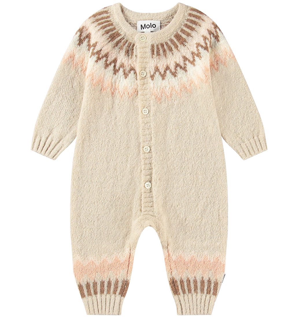 Molo Jumpsuit - Wool - Frej - Petal Blush