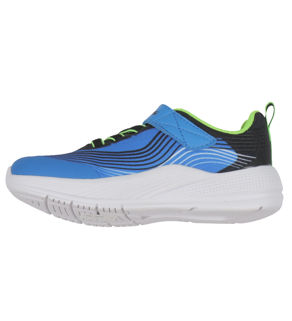 Skechers Shoe - Microspec Advance - Blue/Lime