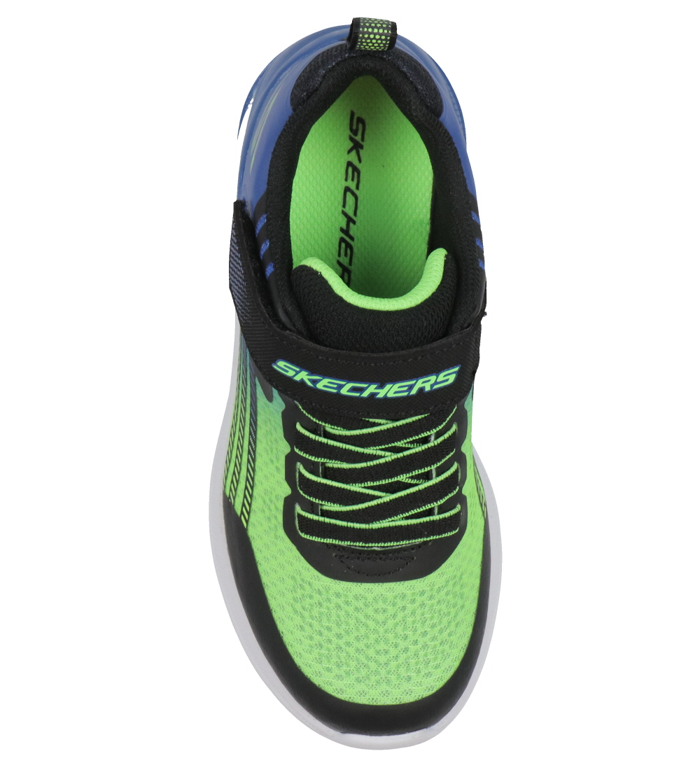 Skechers Shoe - Microspec Max Advance - Blue/Lime
