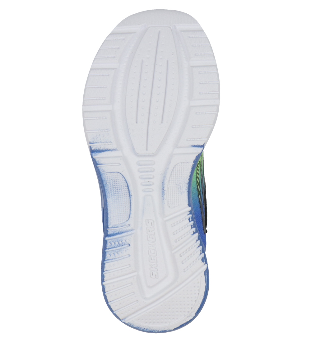Skechers Shoe - Microspec Max Advance - Blue/Lime