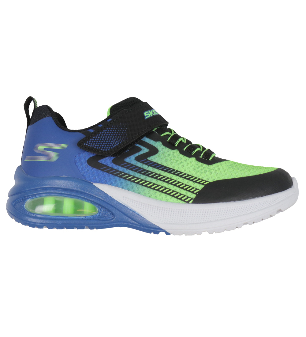 Skechers Shoe - Microspec Max Advance - Blue/Lime