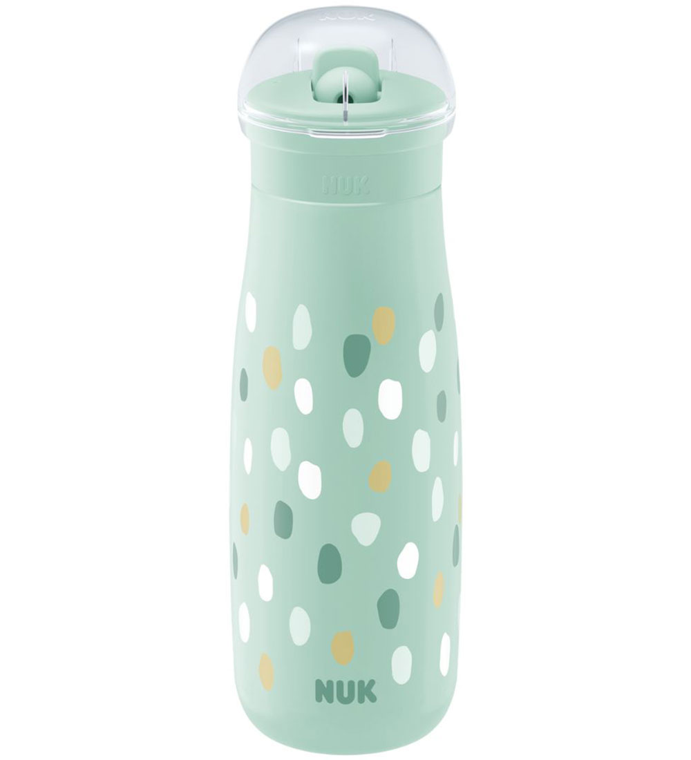Nuk Water Bottle w. Straws - Mini-Me Flip - 500 mL - Plastic - M