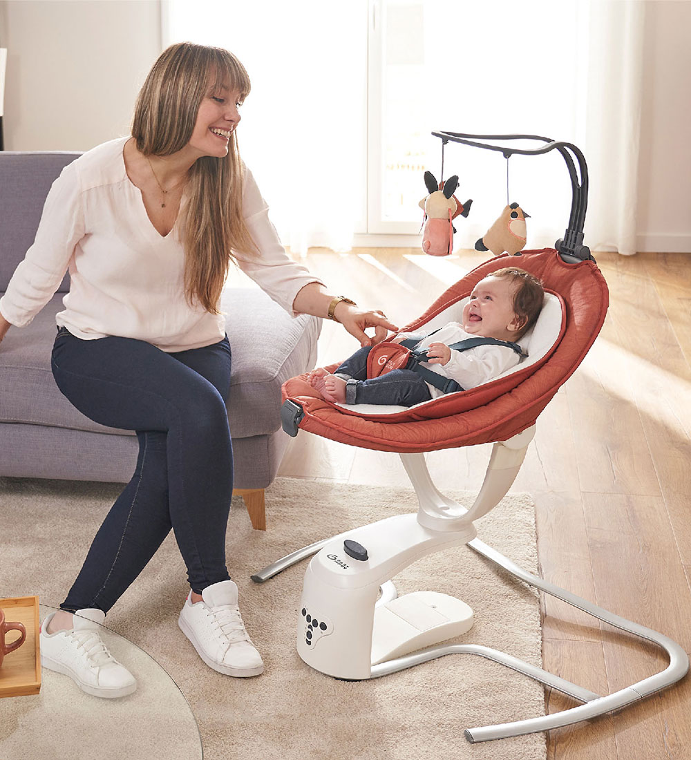 Babymoov Liegestuhl - Swoon Motion Elektrisch 360° - 65x81x79 cm