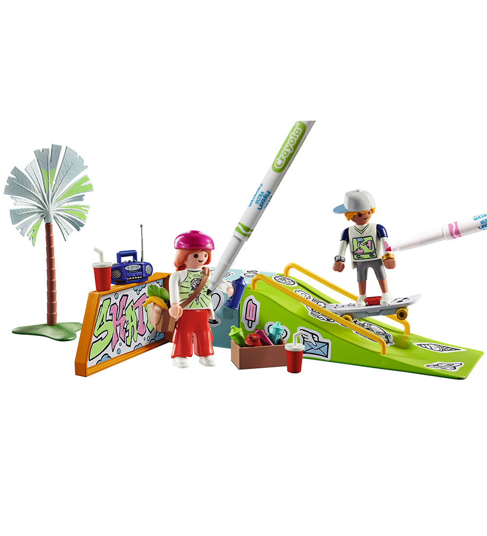 Couleur Playmobil - Skate Park - 71515 - 44 Parties