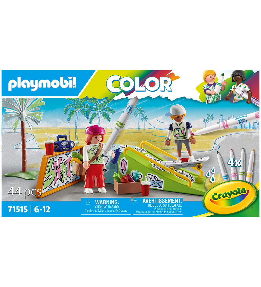 Couleur Playmobil - Skate Park - 71515 - 44 Parties