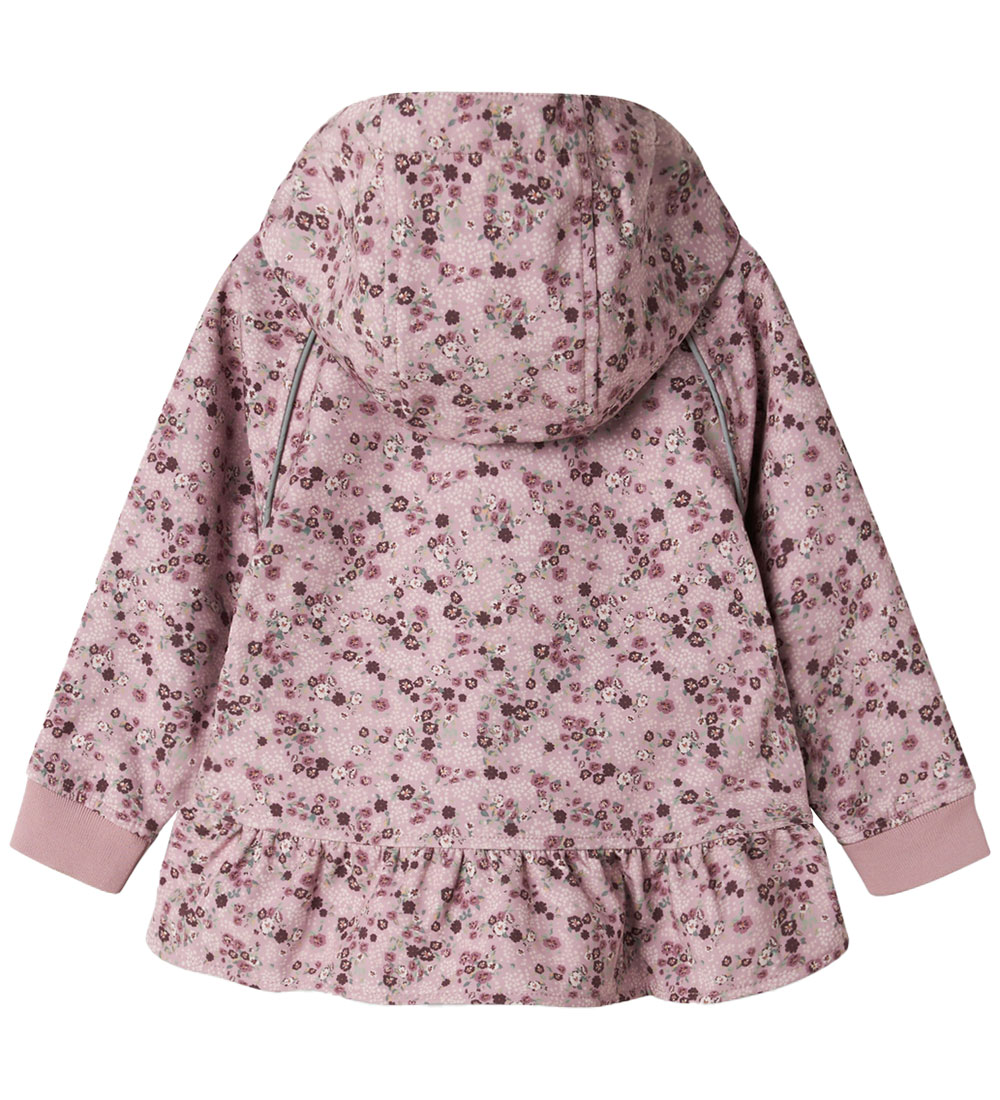 Name It Softshelljassen m. Fleece - NmfAla08 - Mauve Schaduwen