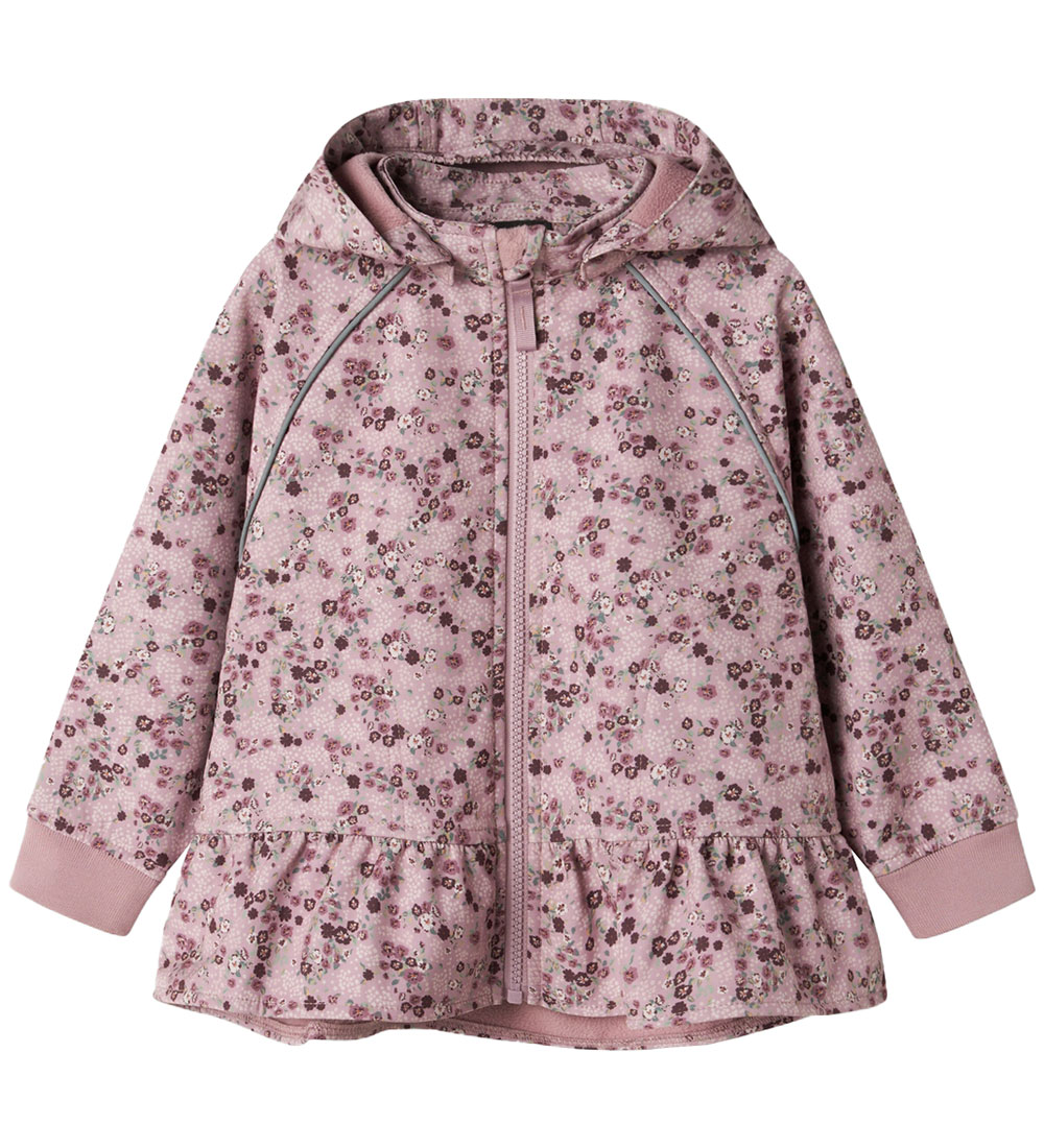Name It Softshelljassen m. Fleece - NmfAla08 - Mauve Schaduwen